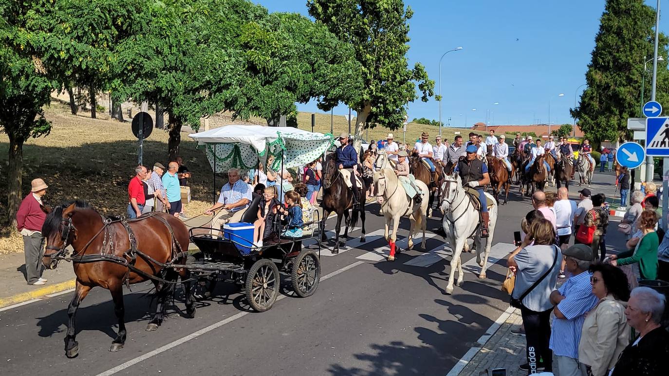 Arranca en Ciudad Rodrigo la Romería de la Hermandad de la Virgen de la Peña de Francia