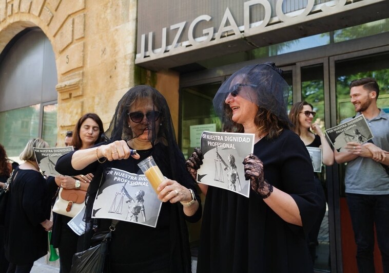 Fin a la huelga de Justicia: un millar de juicios suspendidos en Salamanca