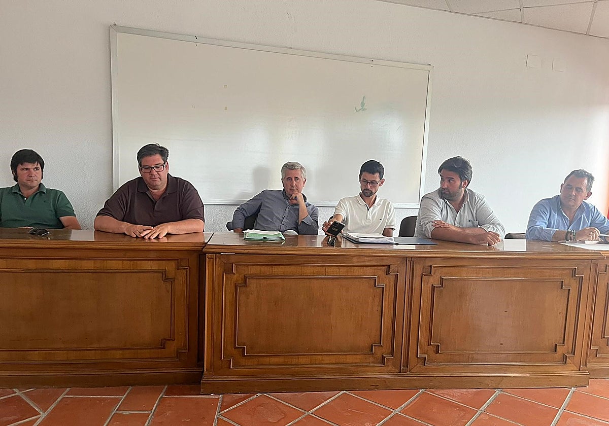 Representantes de la Plataforma Unión por la Ganadería.