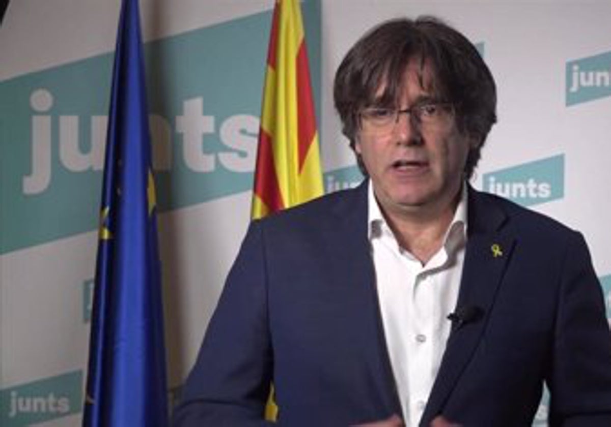 El expresidente de la Generalitat, Carles Puigdemont