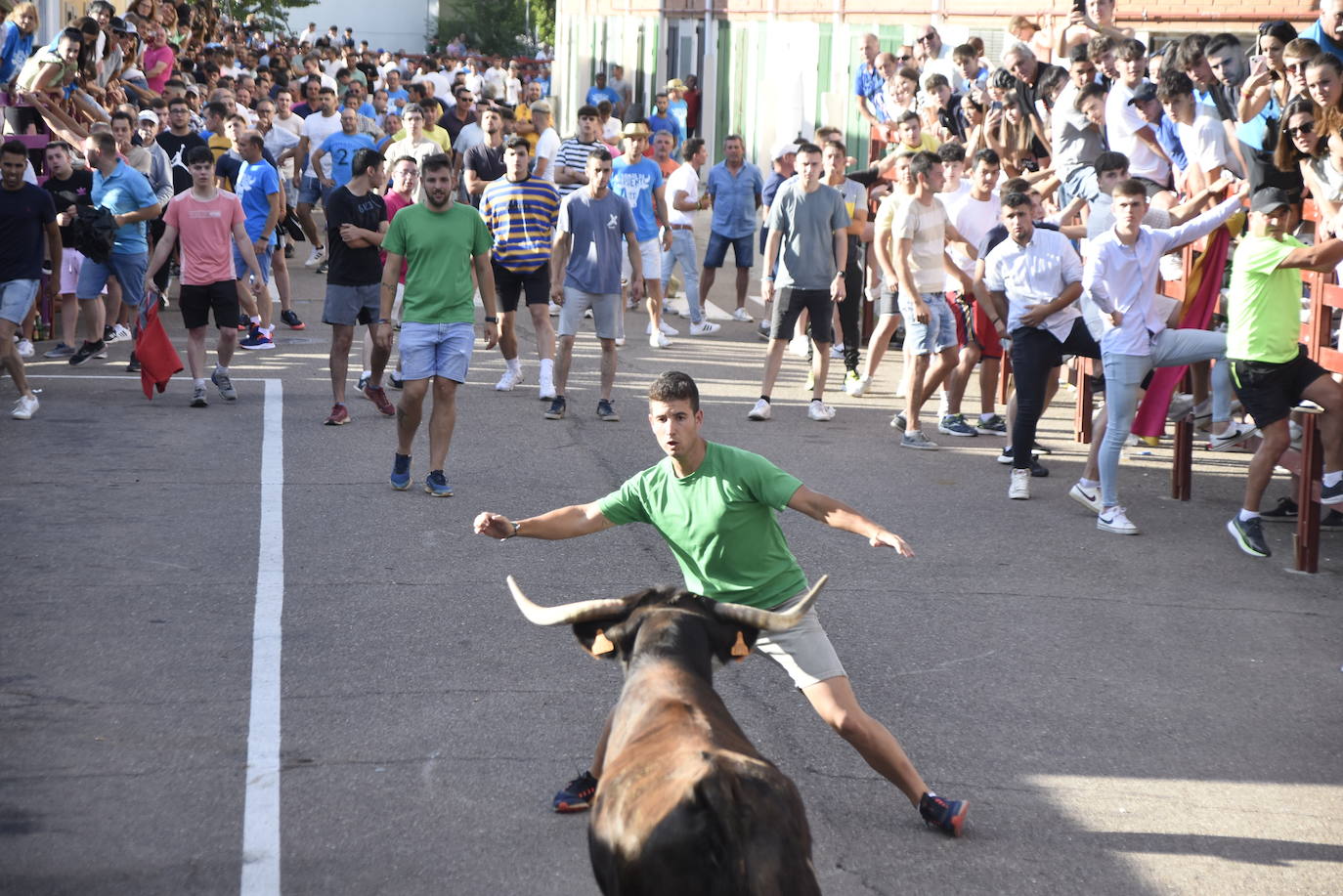 Carreras taurinas en el Barrio Nuevo