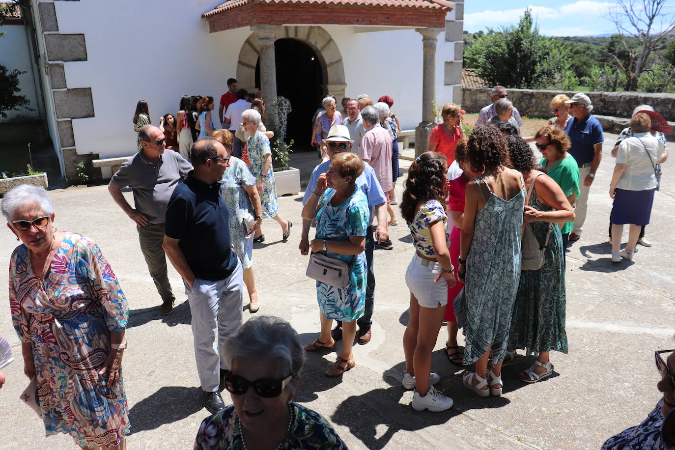 Santibáñez de Béjar no falta a su cita con San Cristóbal