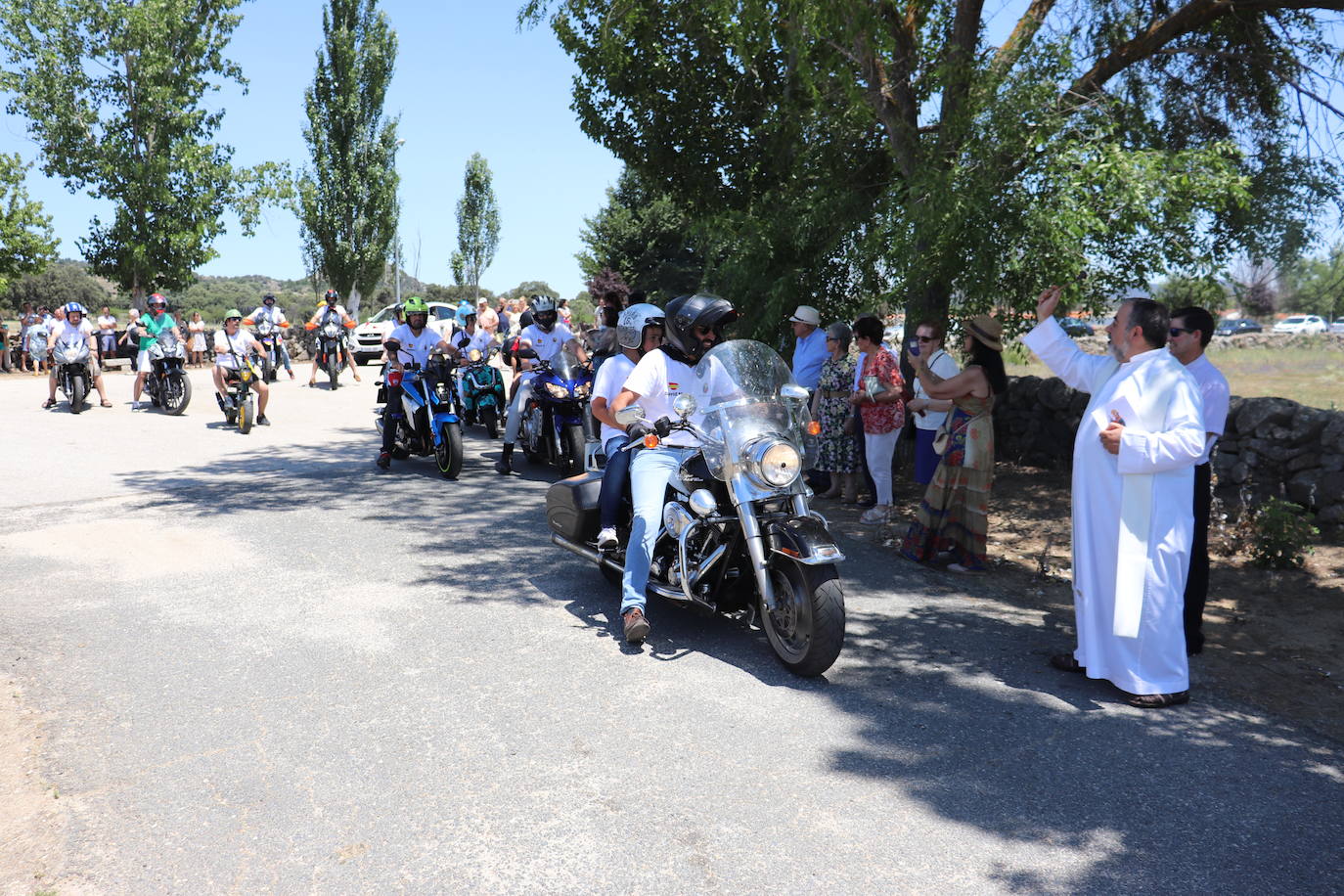 Santibáñez de Béjar no falta a su cita con San Cristóbal