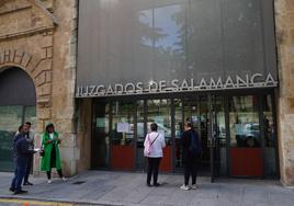 Los Juzgados de la plaza de Colón en Salamanca.