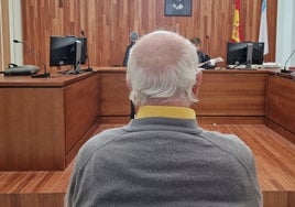 El octogenario condenado durante el juicio