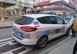 Coche de la Policía de Avilés