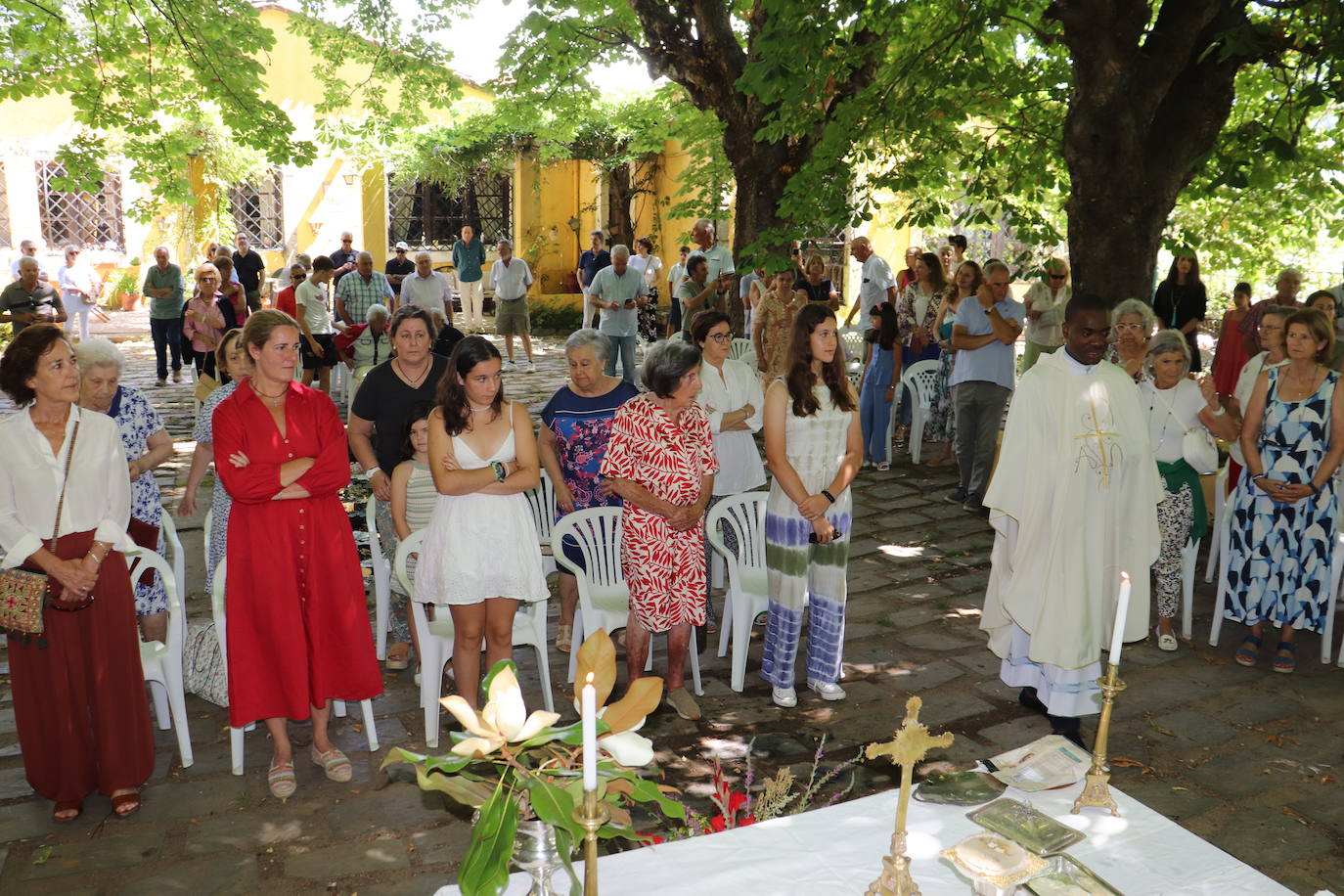 La Virgen peregrina y marinera que cruza la Vía de la Plata