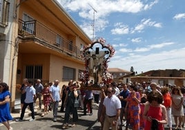 Bailes charros en honor a la Virgen del Carmen y el Santo Cristo de la Esperanza en Villoruela