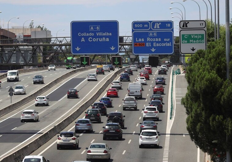 La autovía para salir de Madrid hacia Salamanca sufrirá cortes hasta finales de agosto