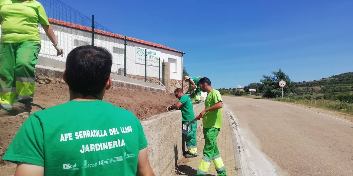 «Jardines para la reflexión» en Serradilla del Llano