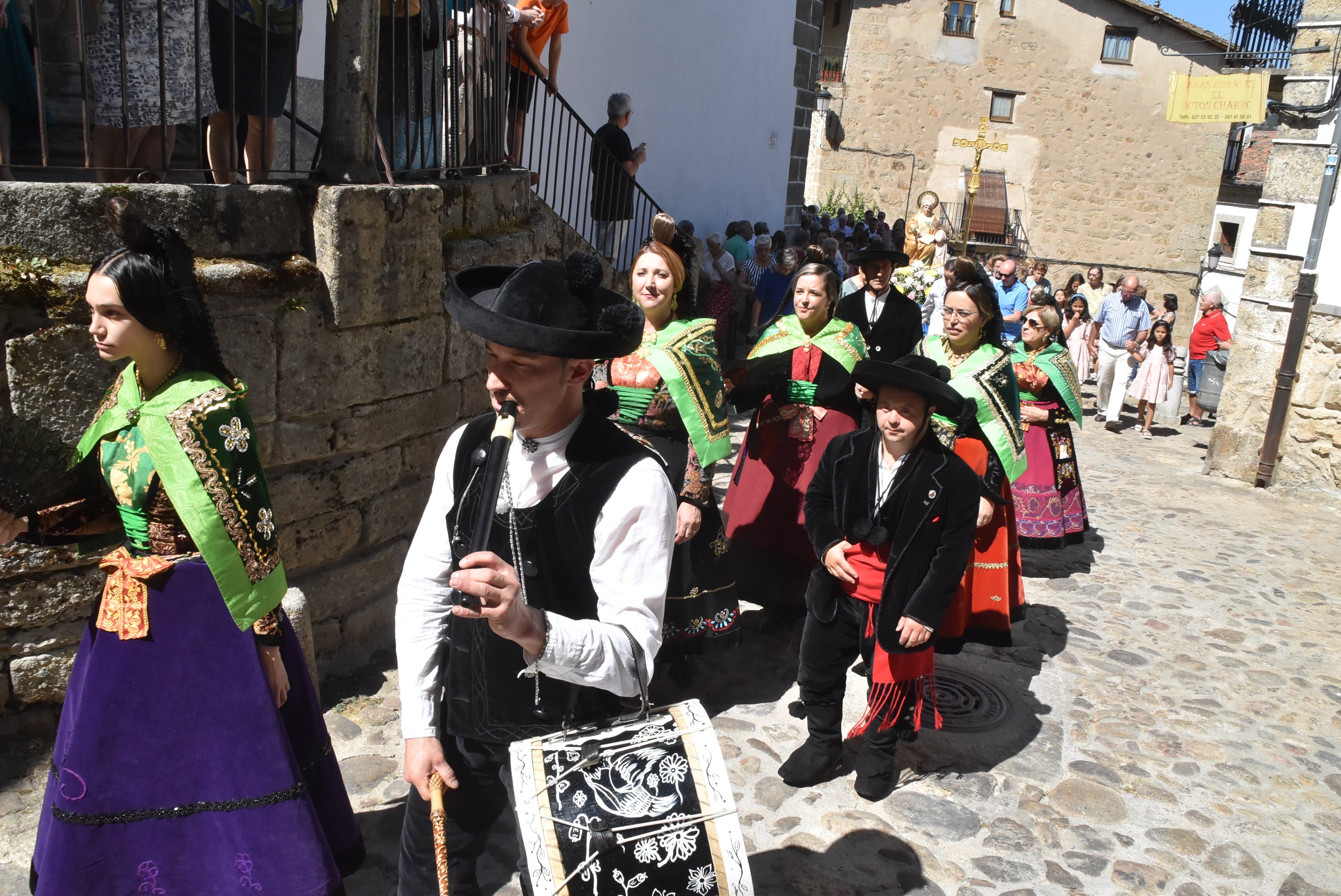 Santa Ana cierra las fiestas patronales de Candelario