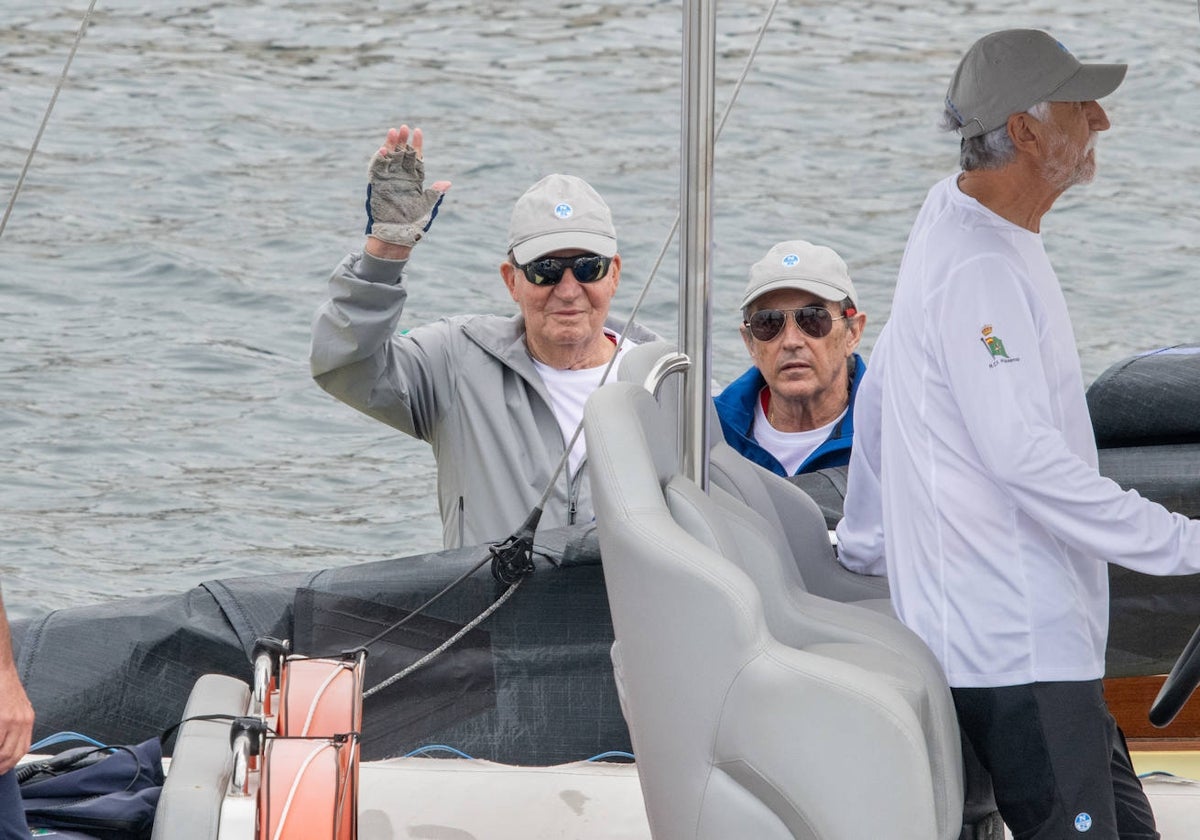 El Rey emérito, Don Juan Carlos I en Sanxenxo