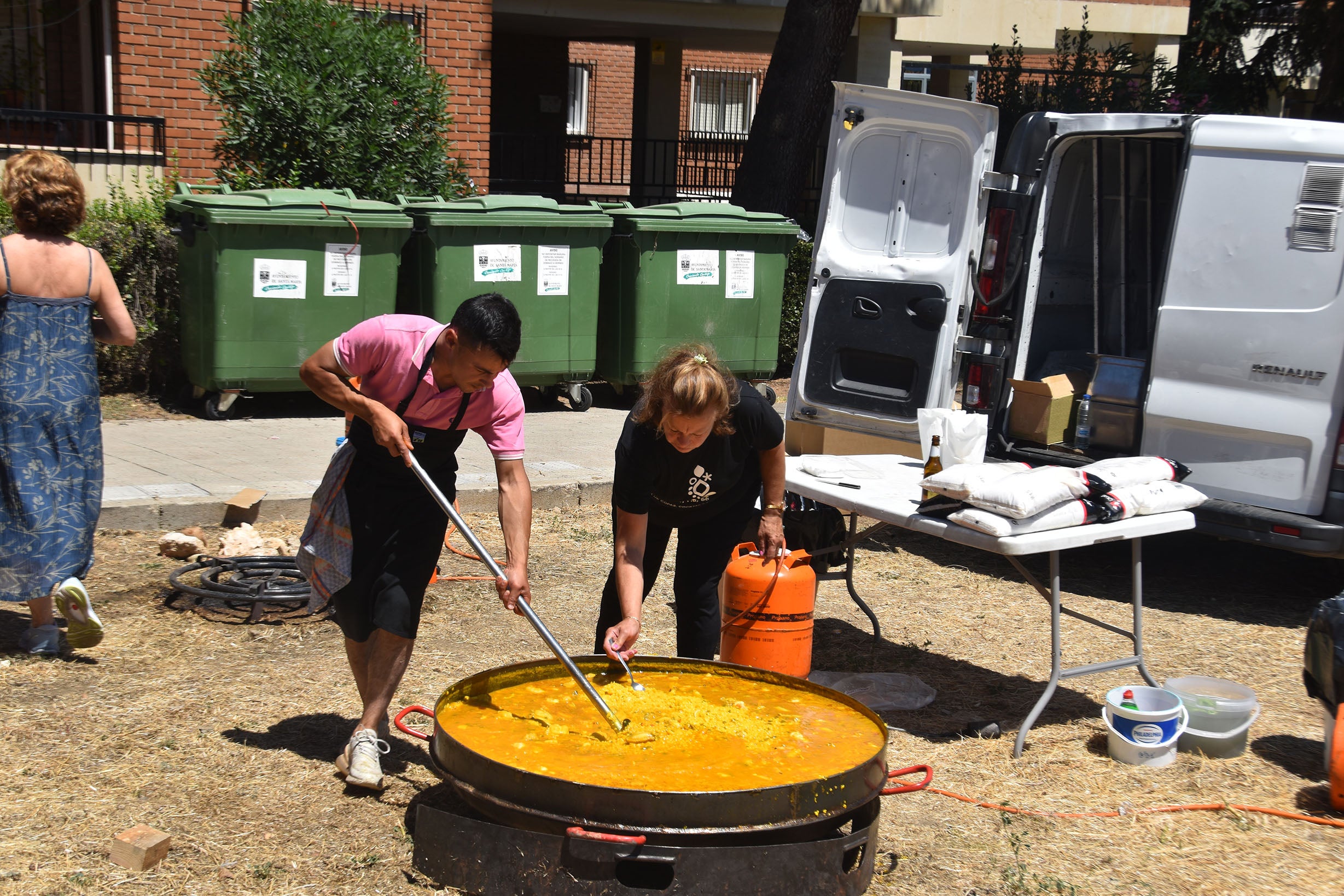 Despedida festiva con buen sabor en Santa Marta de Tormes