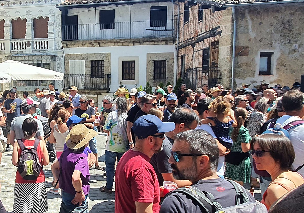 Imagen de público en el último festival celebrado en Candelario, el festival de Blues a mediados de julio.