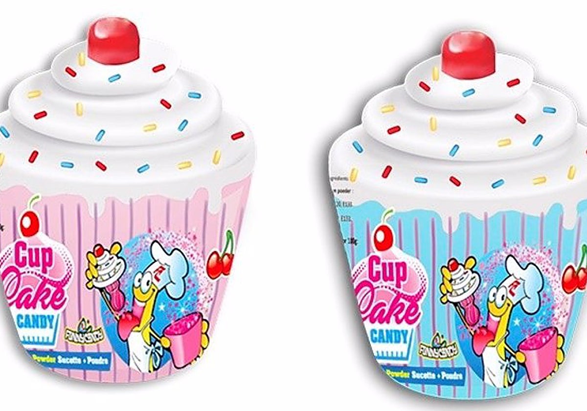 Producto Cup Cake Candy.