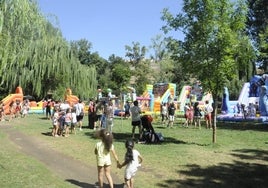 El Picón de la Pesquera de Ciudad Rodrigo durante la celebración del Día del Niño