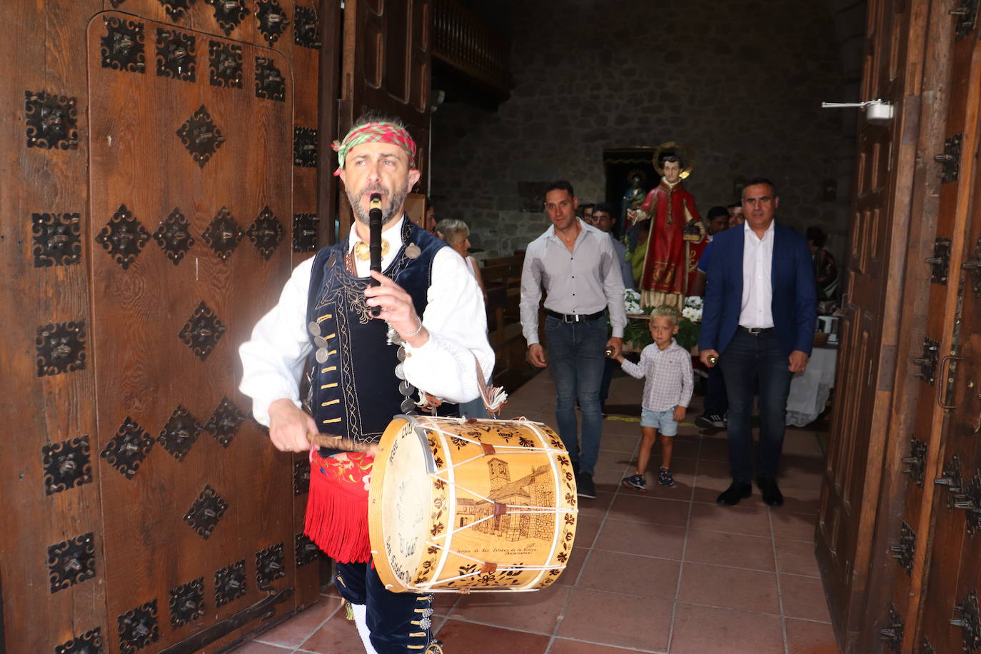 Día de fiesta en San Esteban de la Sierra