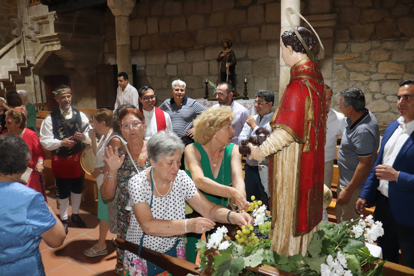 Día de fiesta en San Esteban de la Sierra