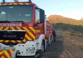 Camión de Bomberos en la provincia de Salamanca