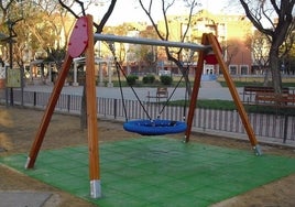 Columpio de parque Infantil