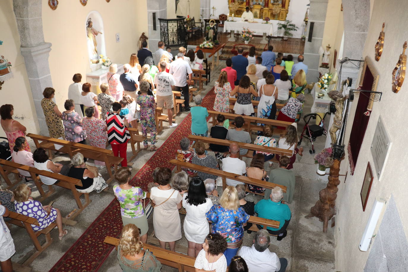 Peromingo se vuelca con la fiesta de Santo Domingo de Guzmán