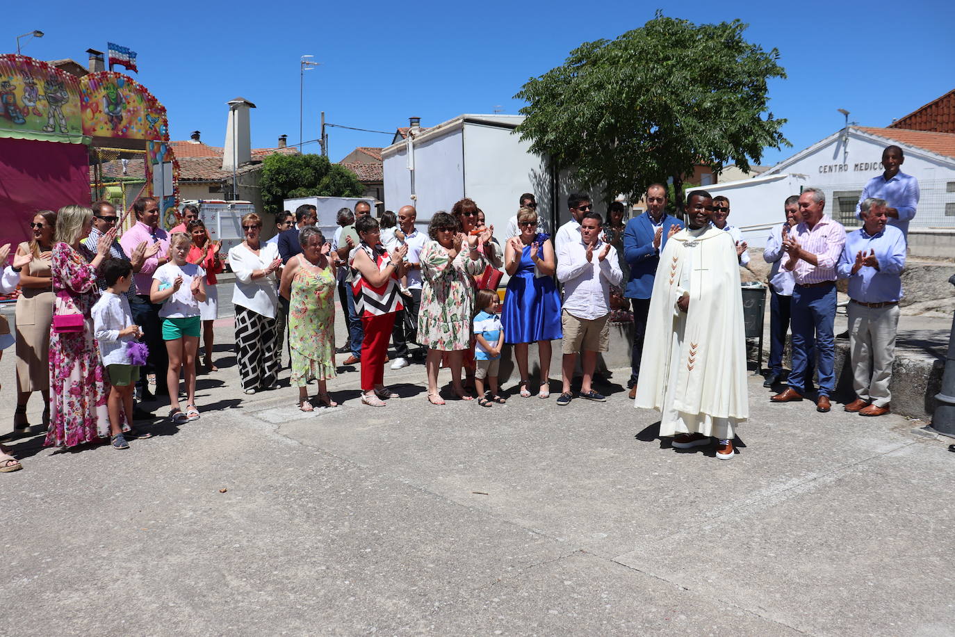 Peromingo se vuelca con la fiesta de Santo Domingo de Guzmán