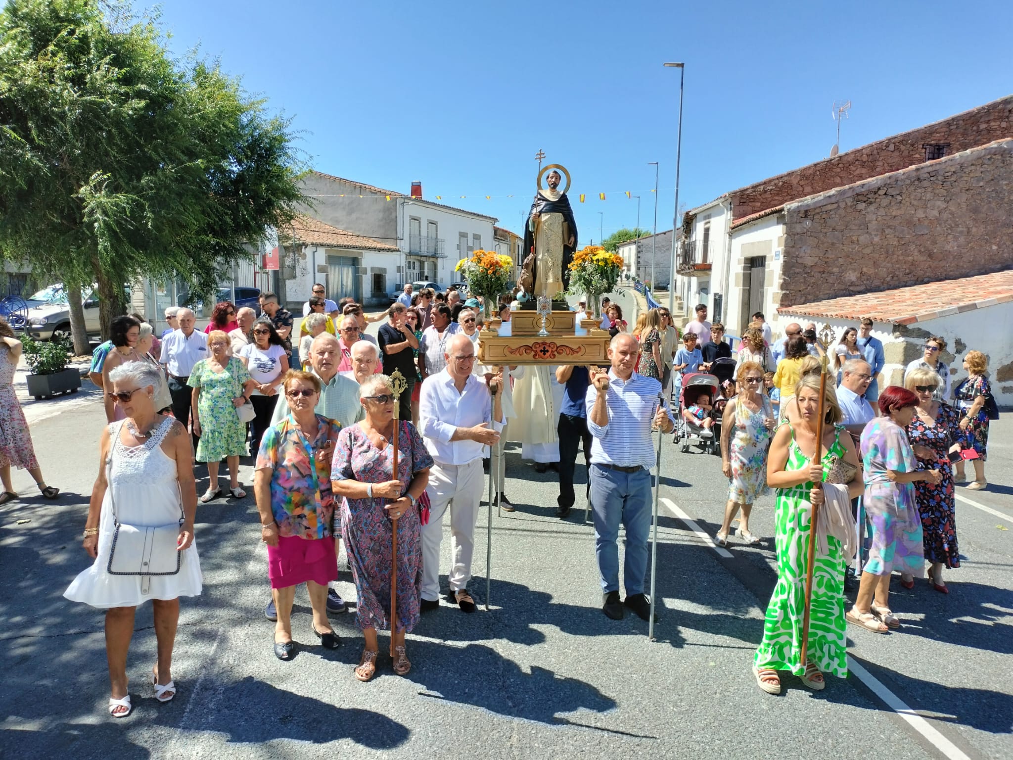 Día grande en honor a Santo Domingo de Guzmán en Nava de Béjar