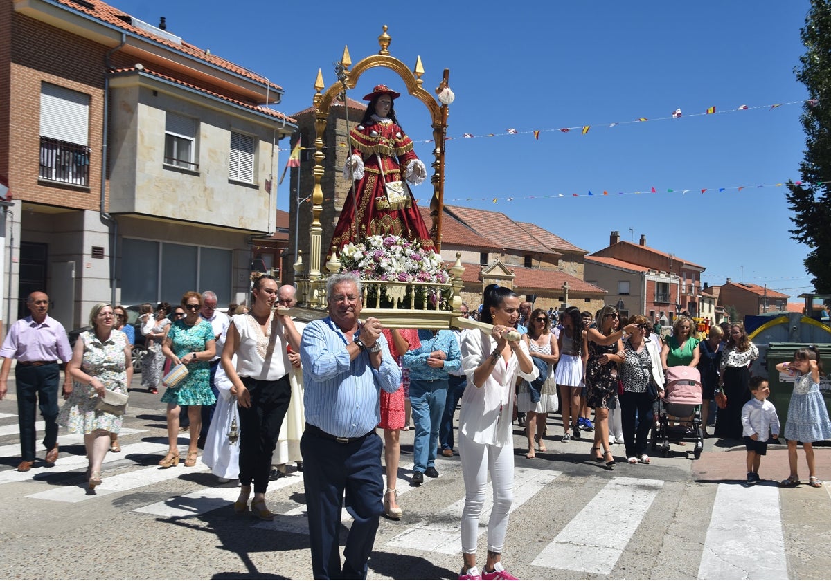 Moriscos despide sus fiestas en honor a la Virgen Peregrina con el tradicional repique de campanas