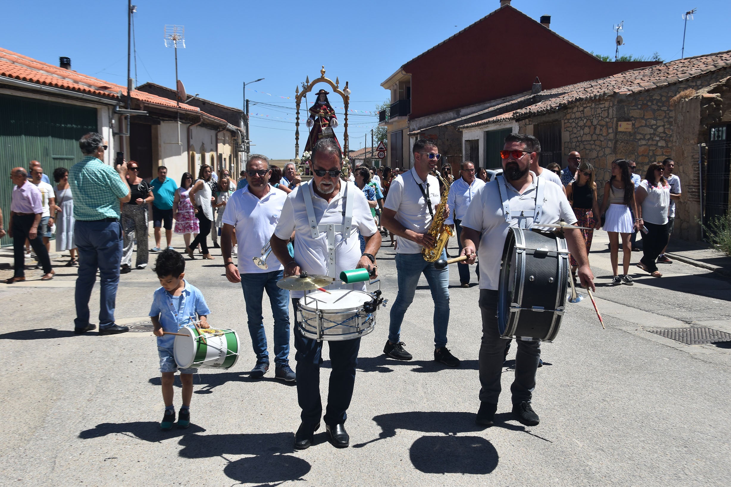 Moriscos despide sus fiestas en honor a la Virgen Peregrina con el tradicional repique de campanas