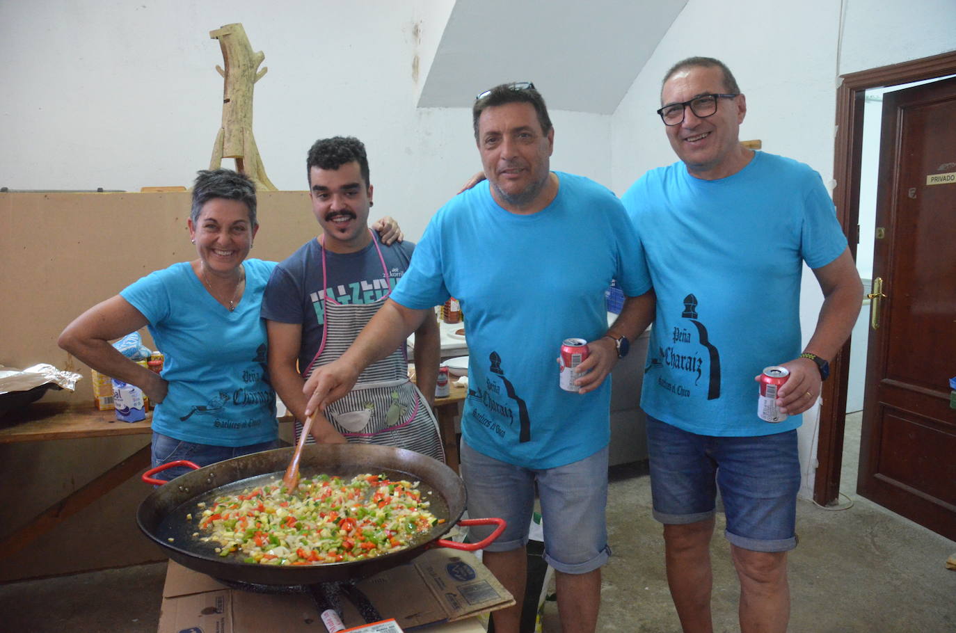 Las peñas cocinan por San Benito