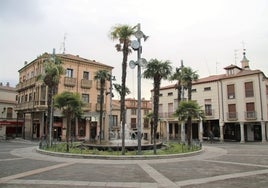 La Plaza Mayor de Alba de Tormes, escenario para las actividades.