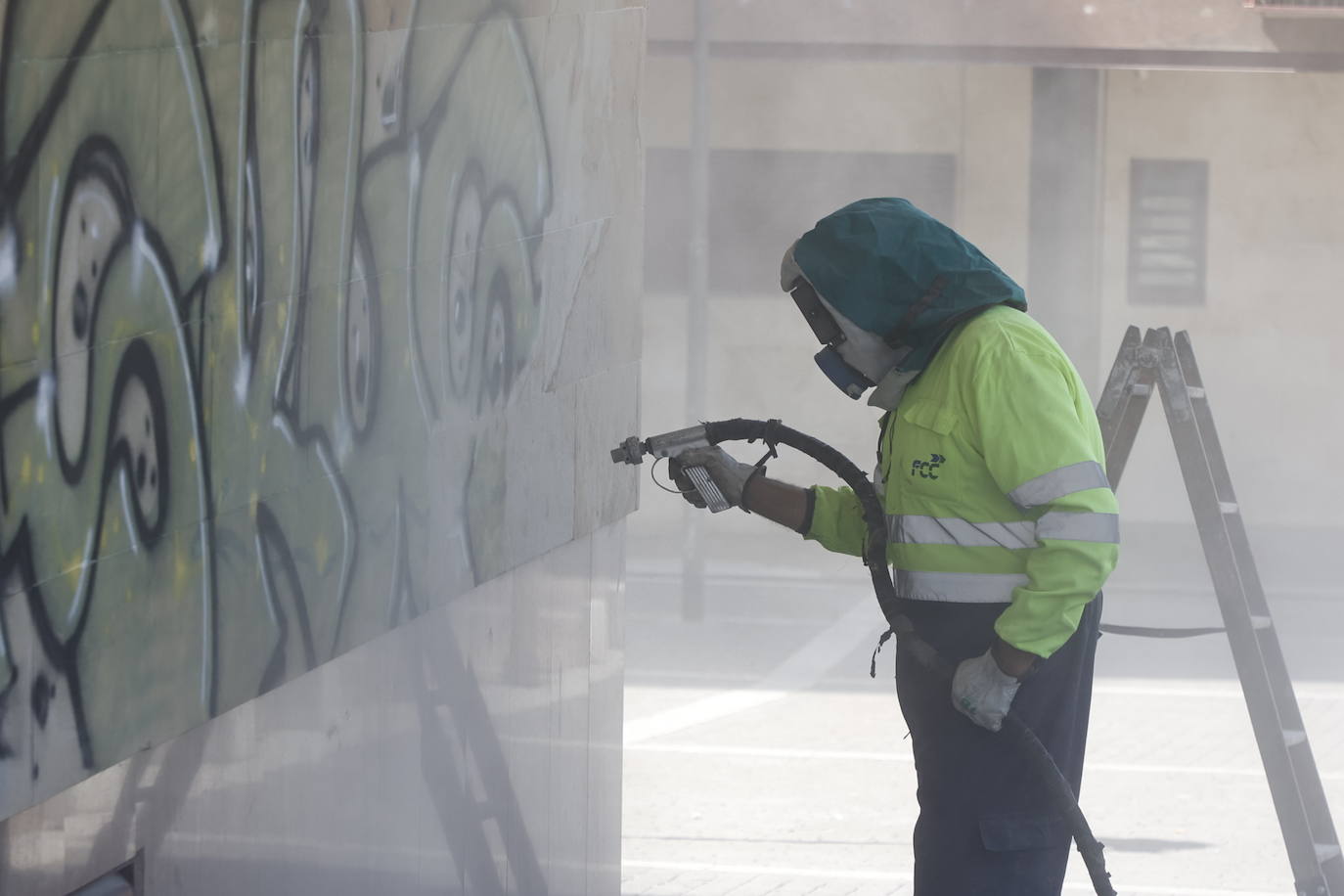 Más conciencia: caen las pintadas vandálicas