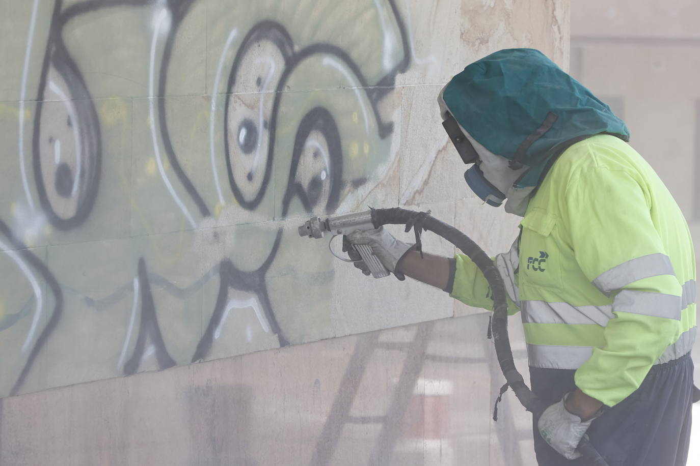 Más conciencia: caen las pintadas vandálicas