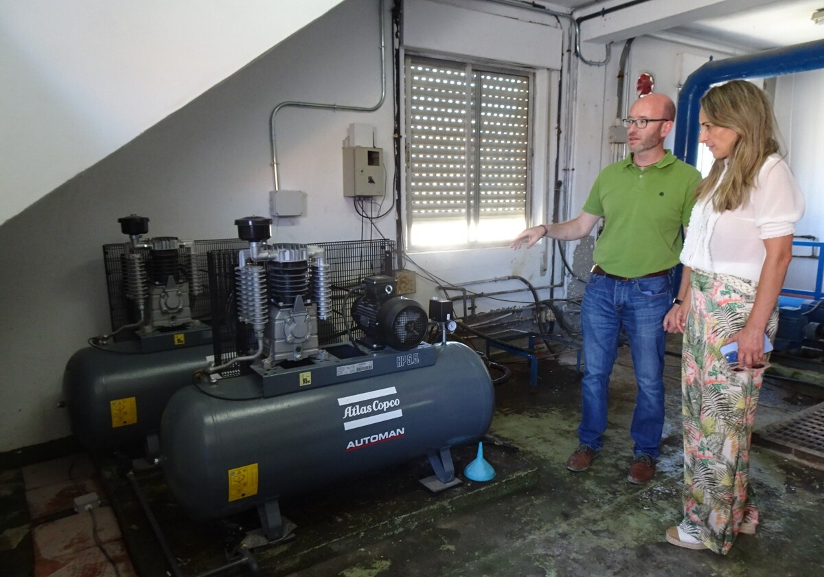 Visita a los nuevos elementos de la Estación de Tratamiento de Agua Potable de Santa Marta de Tormes.
