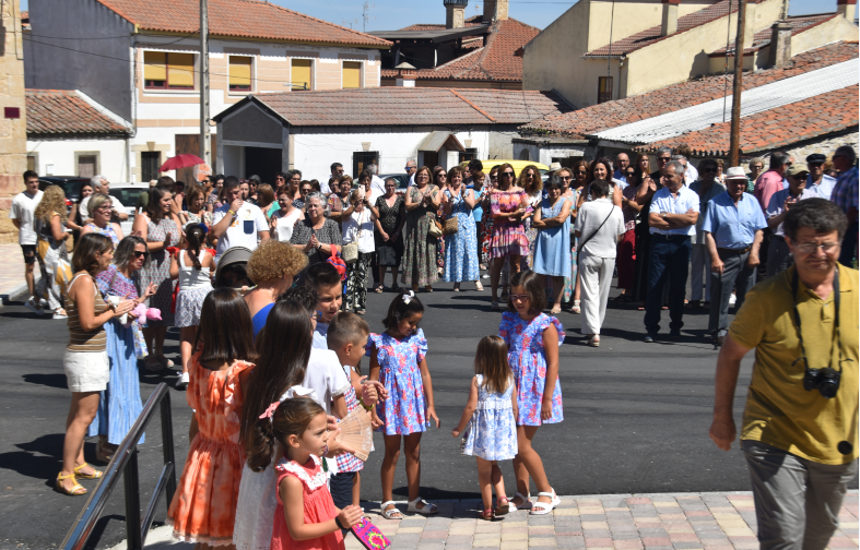 Rollán rinde honores a San Lorenzo en el día grande de las fiestas