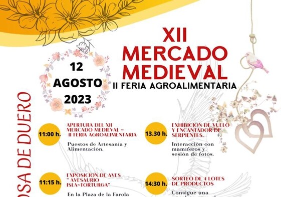 Hinojosa de Duero: XII Mercado Medieval y II Feria Agroalimentaria