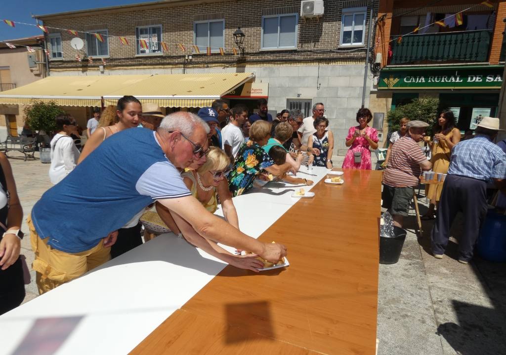 Sabroso concurso de tortillas para disfrutar de la fiesta en Cantalpino