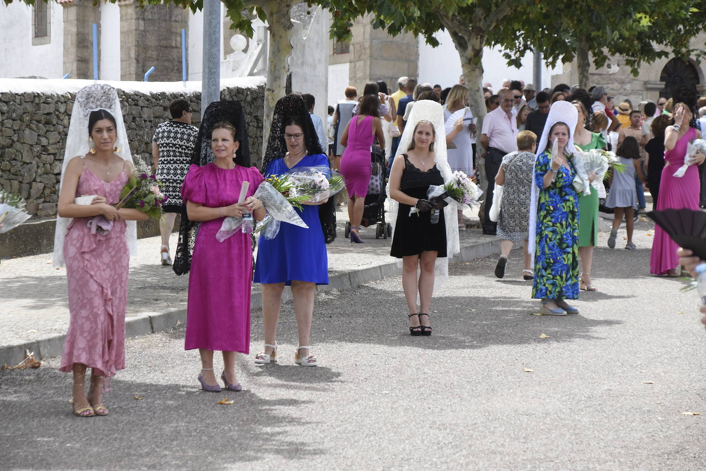 Vivas a la Virgen del Socorro en el regreso a su ermita