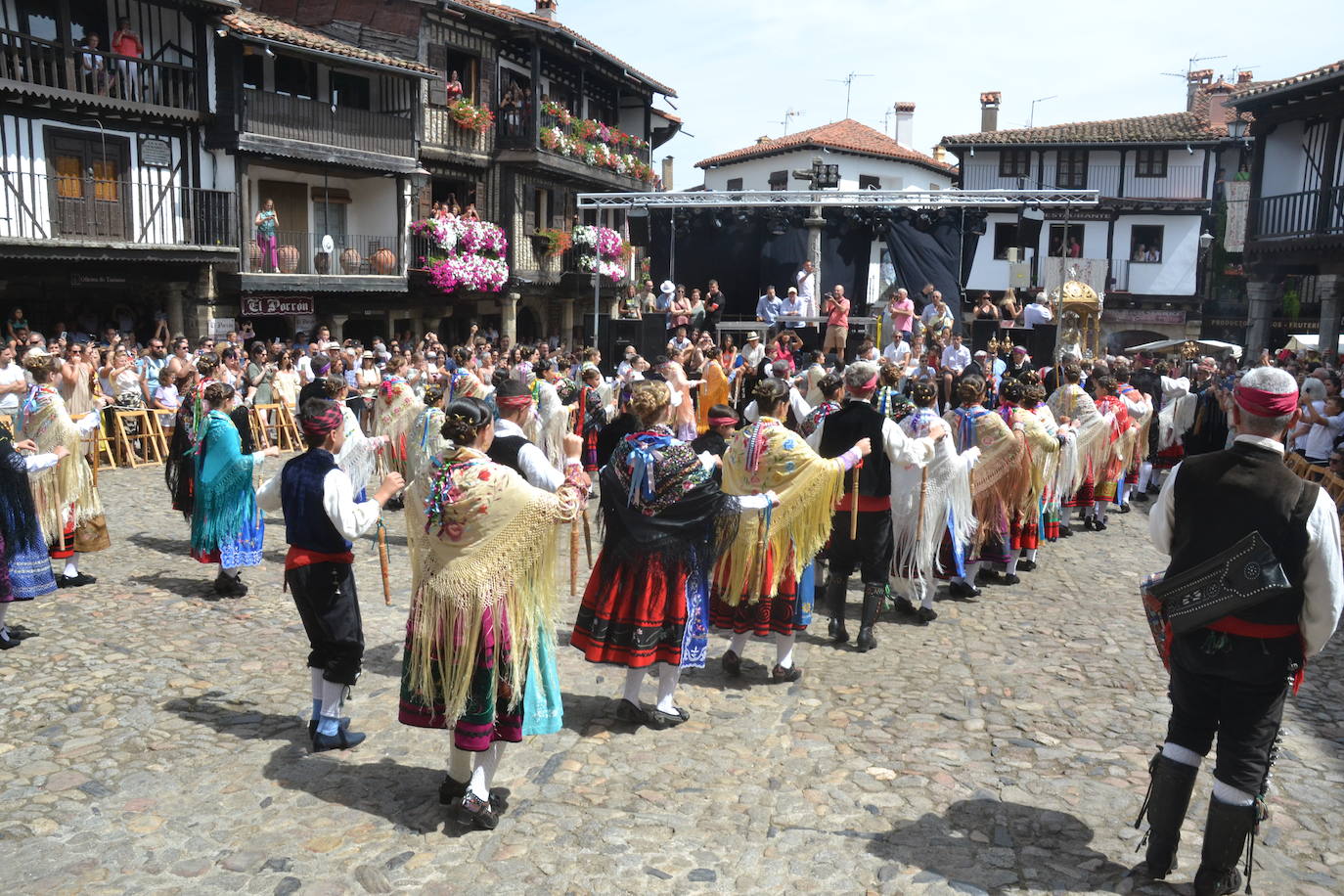 La Alberca rebosa júbilo por el Diagosto