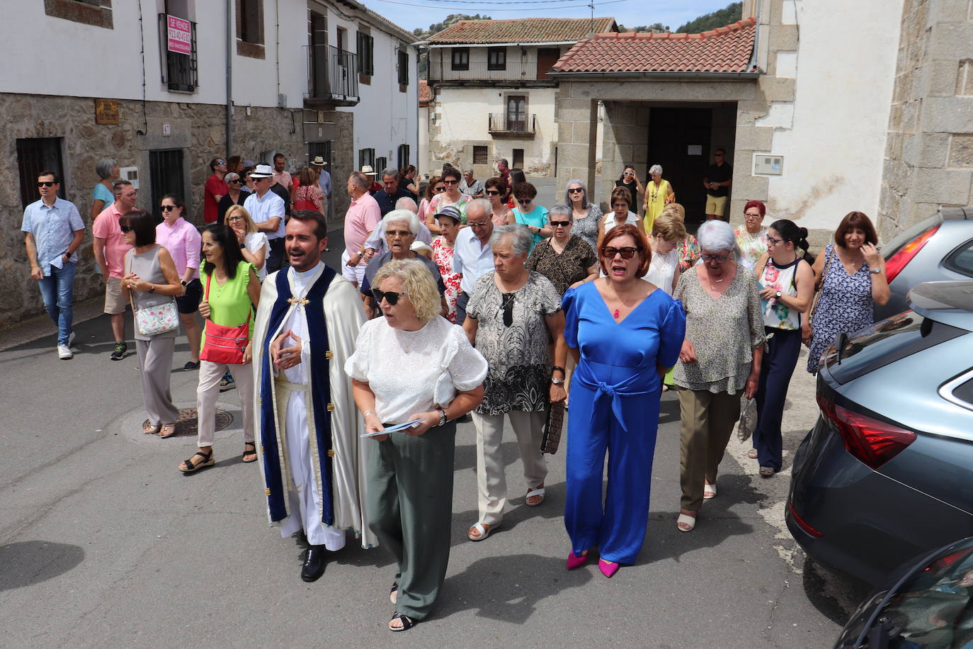 Vallejera de Riofrío celebra el día de la Virgen de la Encarnación y se prepara para San Roque