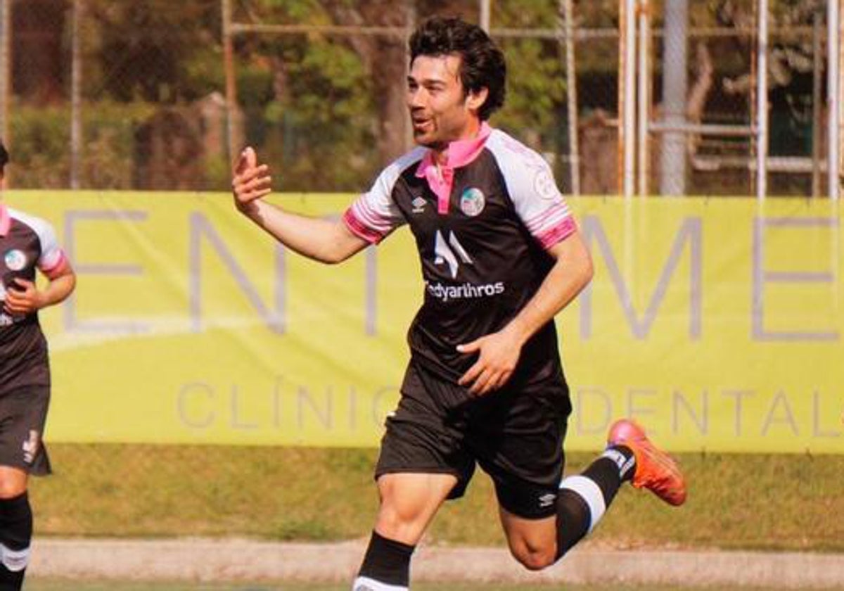 Javi Navas, futbolista del Salamanca UDS.