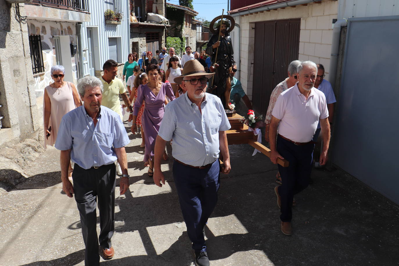 San Roque llena Aldeacipreste de actividad