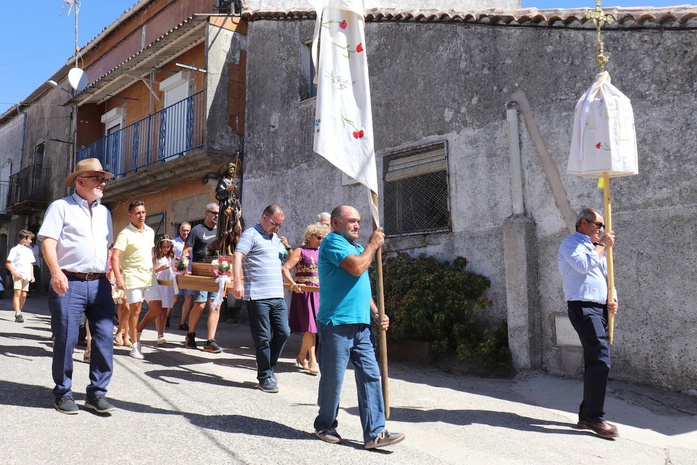 San Roque llena Aldeacipreste de actividad