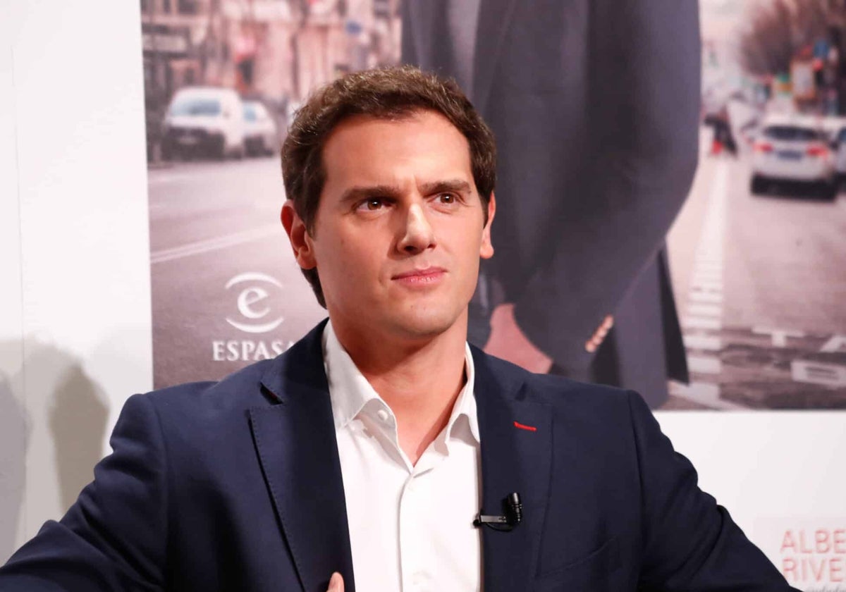 Albert Rivera, expolítico.