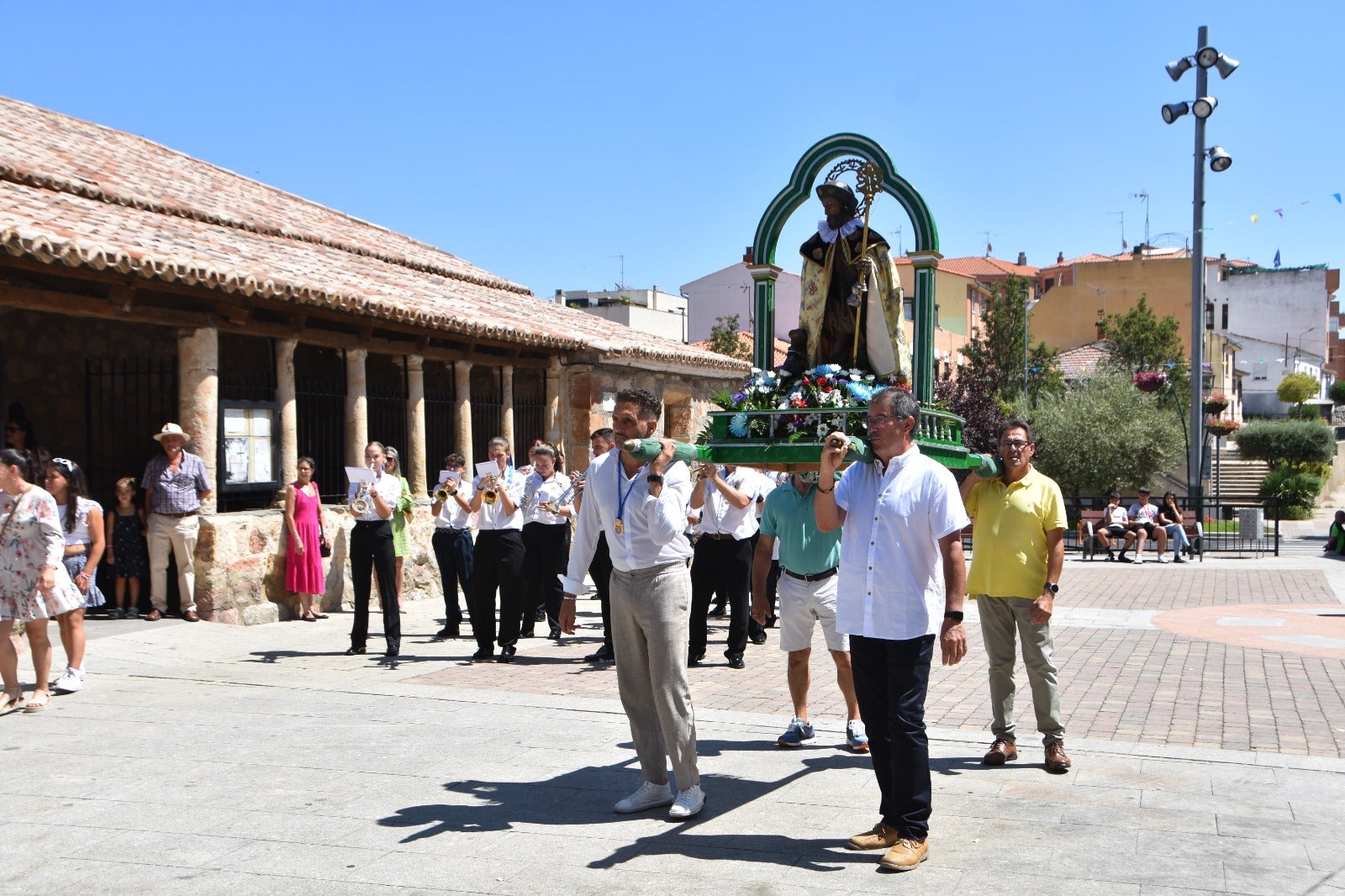 Carbajosa celebra San Roque con tradición y diversión