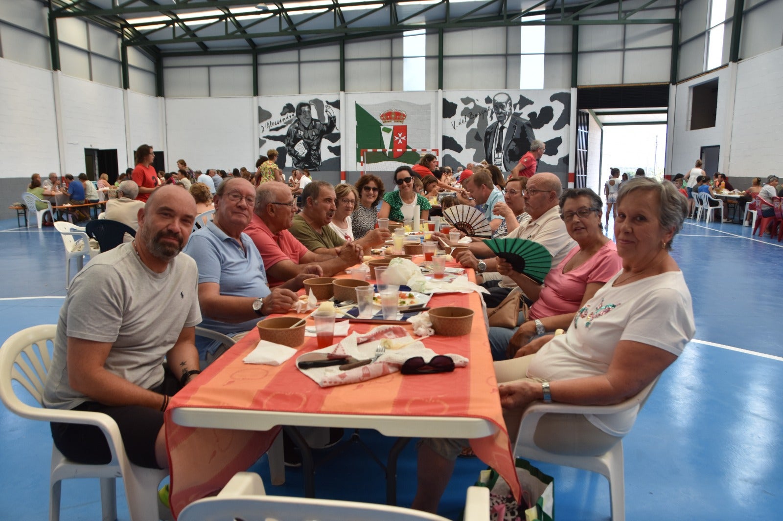 Caldereta para 1.000 personas en el fin de fiesta en Valdelosa