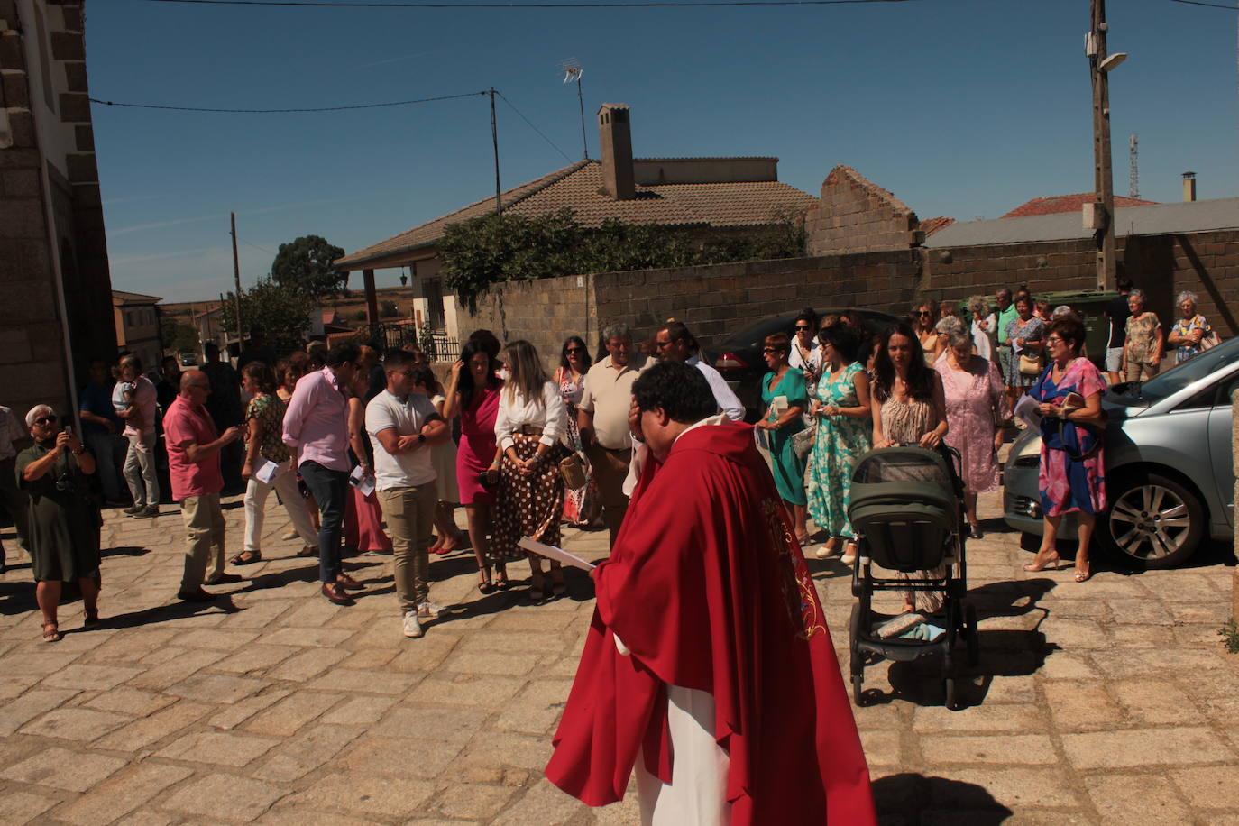 Villar de la Yegua rinde pleitesía al Santo Cristo