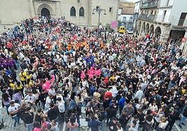 Imagen del pregón del pasado año.