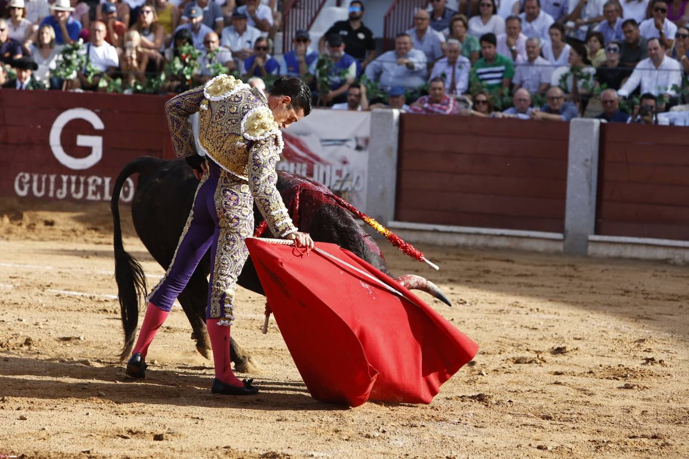 Las mejores imágenes del festejo de Talavante, Castella y Diosleguarde en Guijuelo