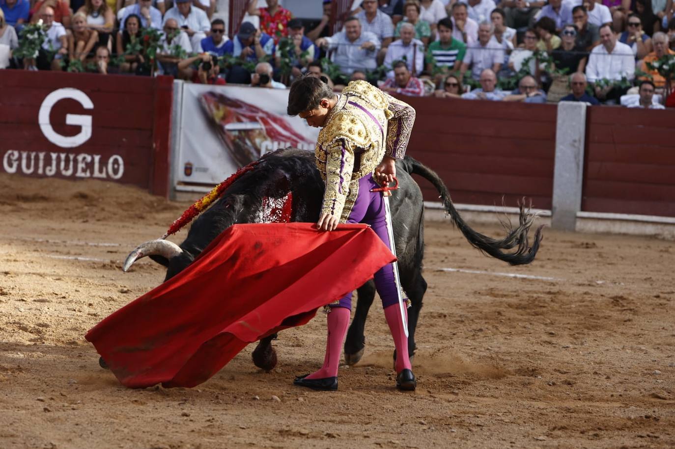 Las mejores imágenes del festejo de Talavante, Castella y Diosleguarde en Guijuelo